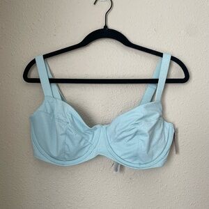 Victoria's Secret Light Blue Underwire Bikini Top